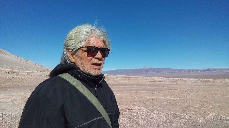 Escritor y cineasta salvadoreño Manuel Sorto